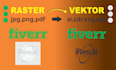 vector tracing logo, vectorize image, convert to vector