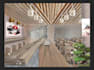 colourful landscape, room, event design visualization
