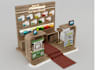 design 3d trade booths, retail displays, exhibition stands, kiosk