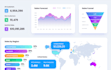 create a professional dashboard in tableau, power bi, excel, and python