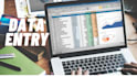data entry, copy paste and web research
