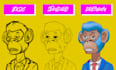 draw custom cartoon mascot avatar traits nft art