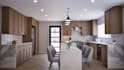 design kitchen or bathroom with ikea furniture or custom 3d rendering