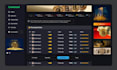 do unique crypto, currency coin tech web UI design