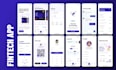 design a premium saas mobile app or ios android UI design in figma