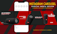 do social media and carousel design in 12 hours
