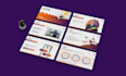 design, redesign startup business investor pitch deck in powerpoint