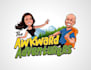 design realistic caricature logo with creative concepts
