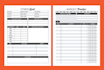 design logbook interior for KDP and print
