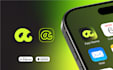 design modern and attractive technology website, mobile app icon logo