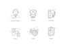 design vector art icon set