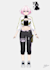 make you a character design and reference sheet