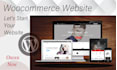 create and design ecommerce online store website