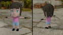 create a low poly character model por games