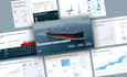 design a corporate investor ready pitch deck presentation