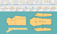 make clothing sewing pattern, size grading for your project