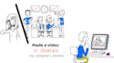 create professional custom whiteboard animation videos