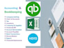 do bookkeeping, reconciliation, accounting, quick books