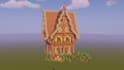 build a beautiful minecraft house, structure