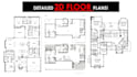 create 2d floor plans in autocad