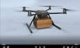 put you logo on drone delivery intro video