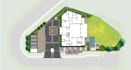 render 2d landscape plan, site plan, and real estate layout