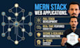 build a custom full stack mern website using nodejs react