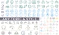 create custom line icon sets for infographics and presentations