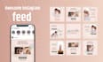 a fully custom designed social media kit