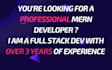 do full stack development in mern stack