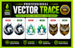 vectorize any logo professionally
