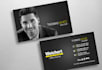 create real estate, realtor business card with your photo