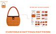 create crochet and knitting patterns with photo