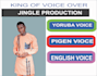 make professional voice over with nigeria voice