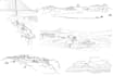 do concept hand drawn architectural render sketch