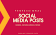 design professional social media banner, post, creative ads