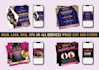do amazing hair, lash, nail, spa price list and flyers