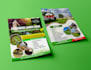 design lawn care and garden service flyer