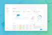 design web app, admin dashboard, saas uiux mockup design