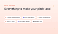 design a clear, investor ready pitch deck