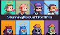draw pixel art character for your nft collection
