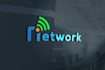 design crypto, cyber security, startup, app, tech and technology logo
