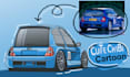 draw cartoon carricature car from photo