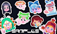 create a colorful sticker pack design for you