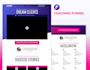 create responsive simvoly website and funnel