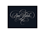 write a beautiful words in calligraphy