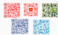 create professional qr code generator with logo designer