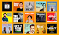design custom podcast cover art with social kit and 3d mockup