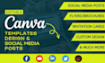 editable canva templates design and canva pro instagram post