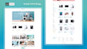 do professional website uiux design in psd, xd or figma